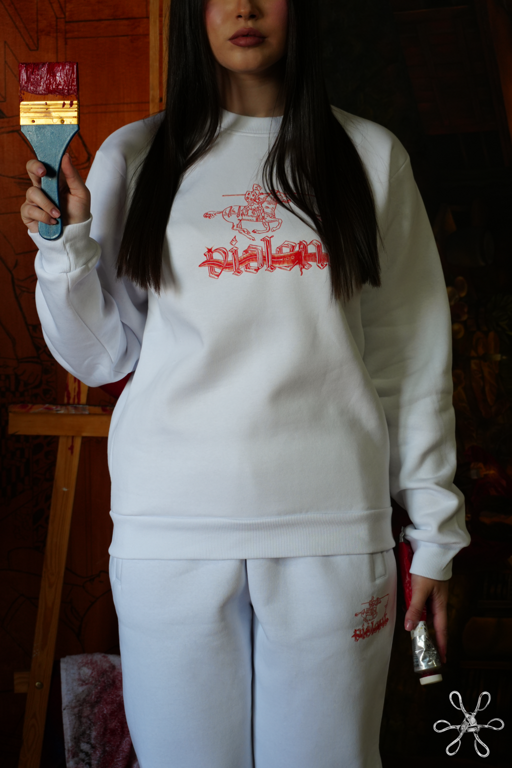 SWEATPANTS 01 / WHITE