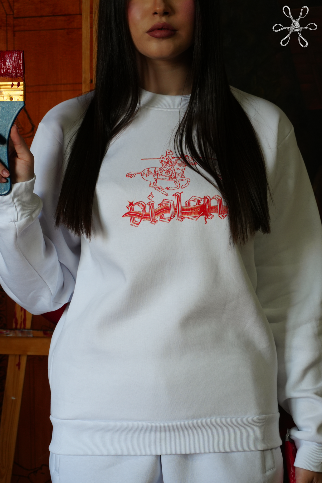 SWEATSHIRT 01 / WHITE