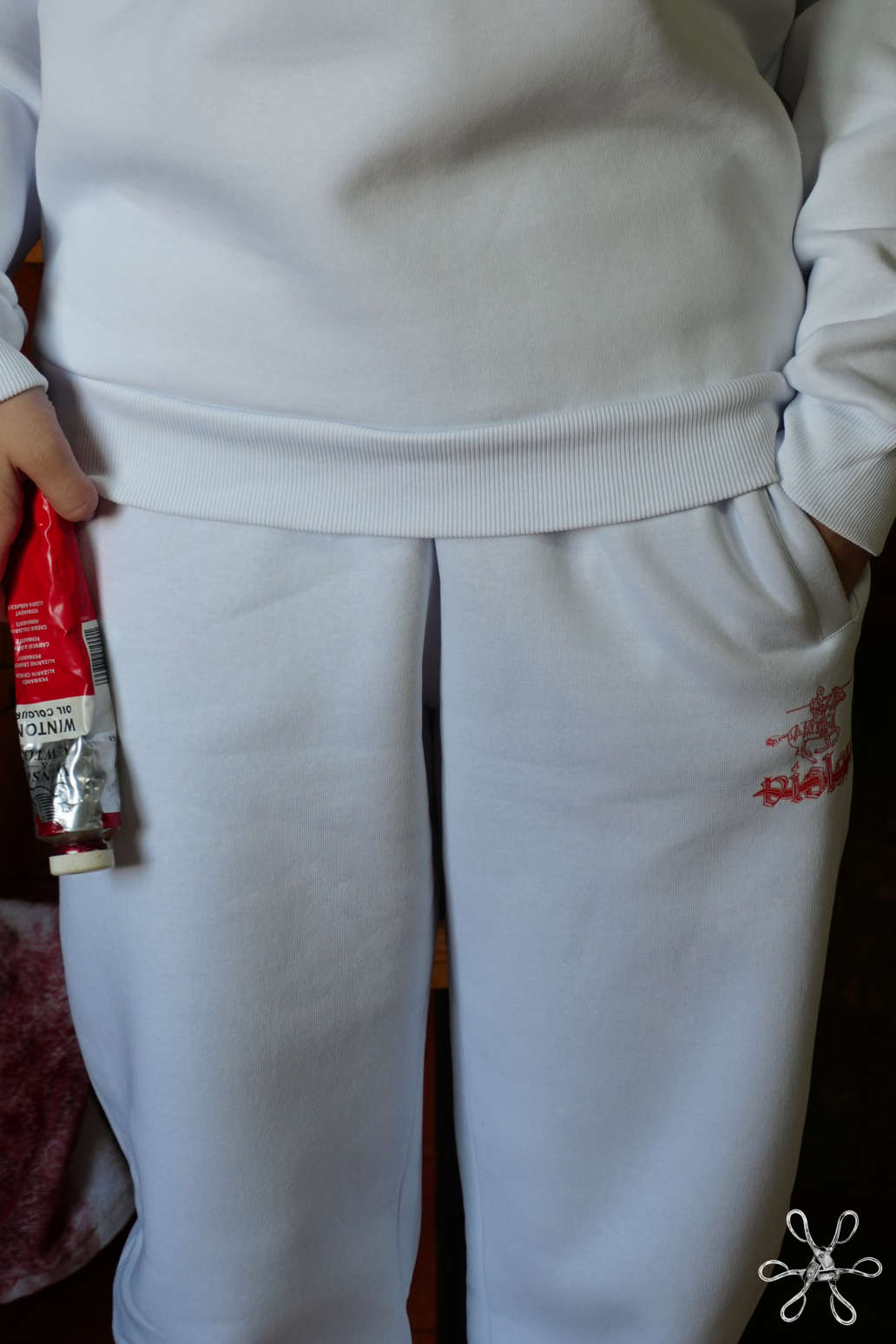SWEATPANTS 01 / WHITE