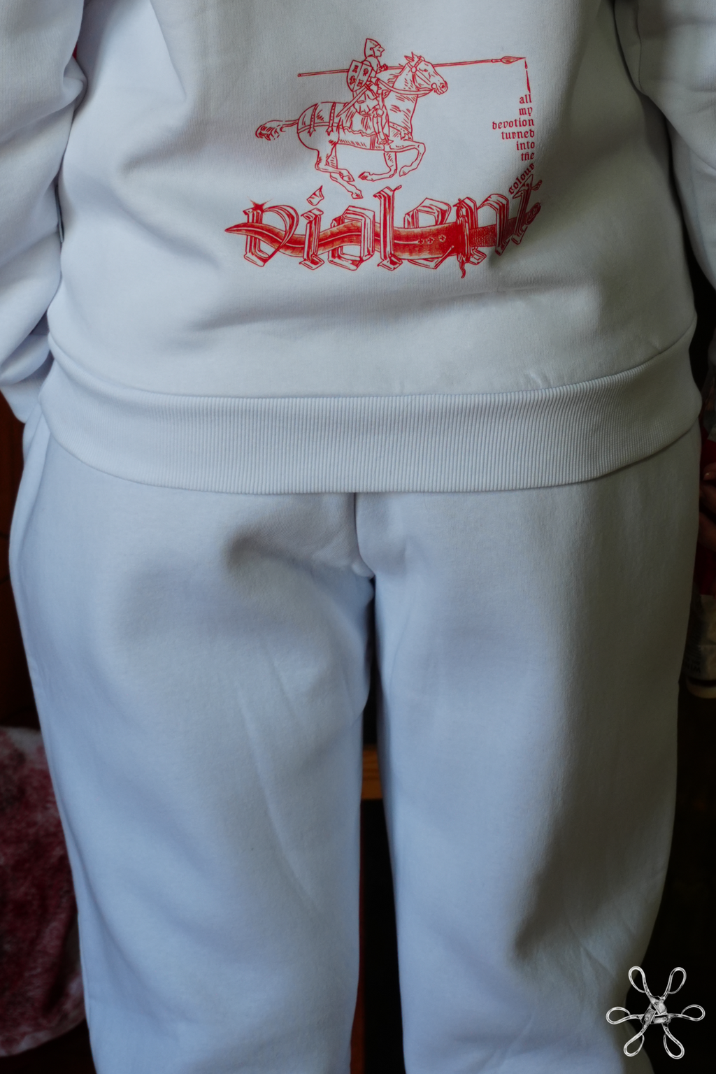 SWEATPANTS 01 / WHITE