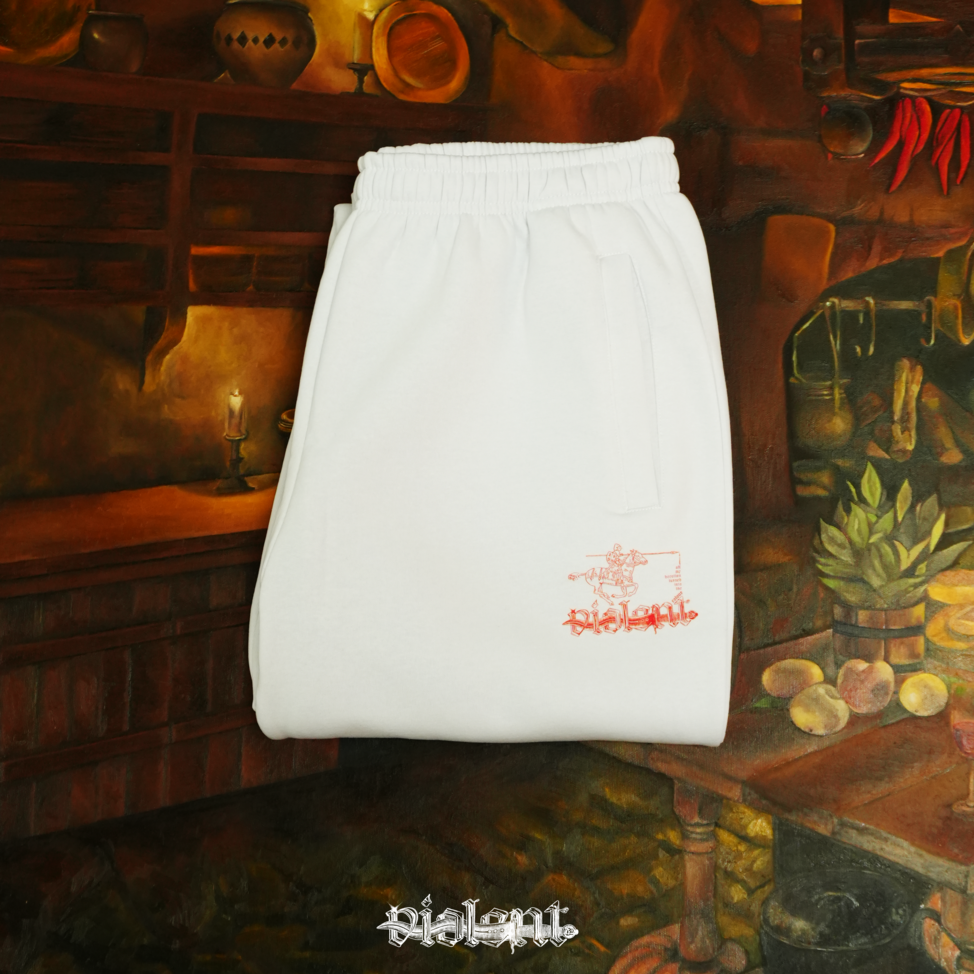 SWEATPANTS 01 / WHITE