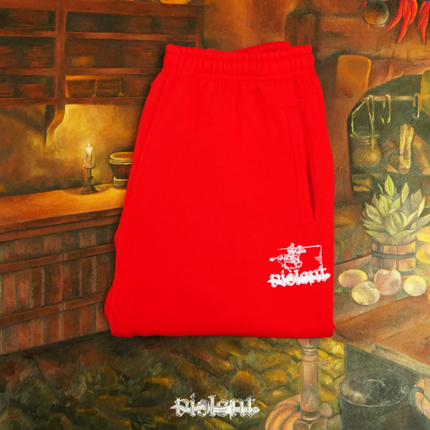SWEATPANTS 02 / RED